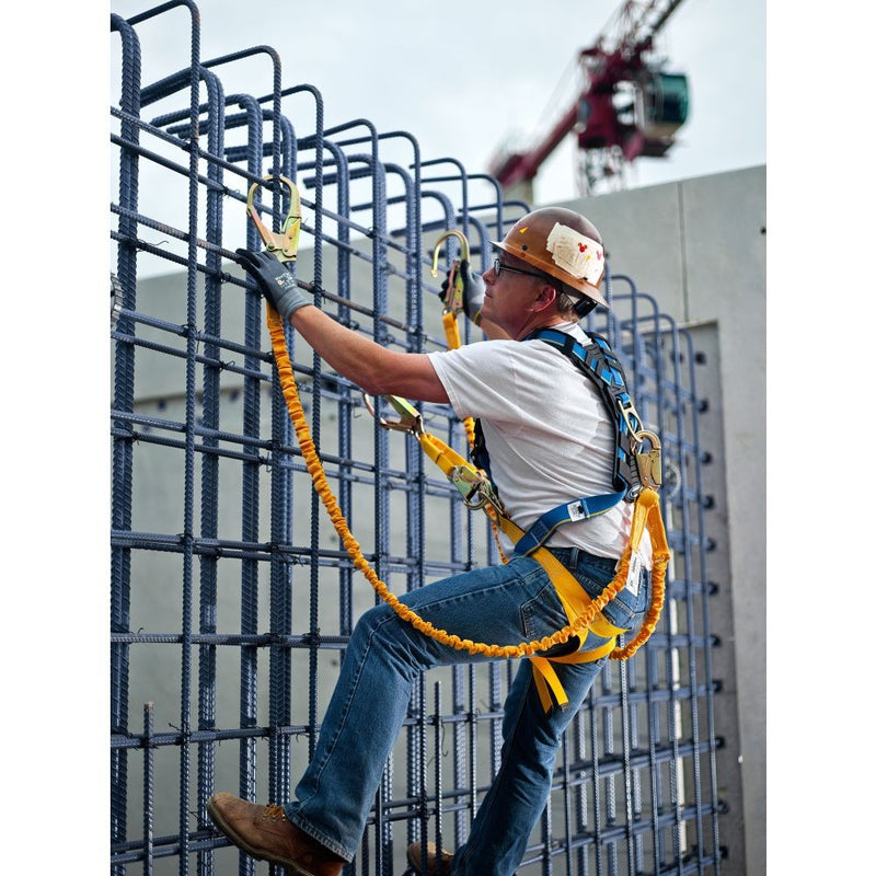 Werner C111506 6ft Web Positioning Adjustable Lanyard (1in Web, Snap Hook)