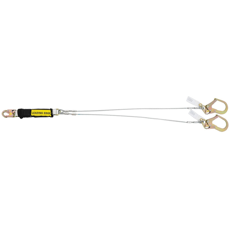 Werner C461220LE Leading Edge 6 Foot Twin Leg Energy Absorbing Lanyard