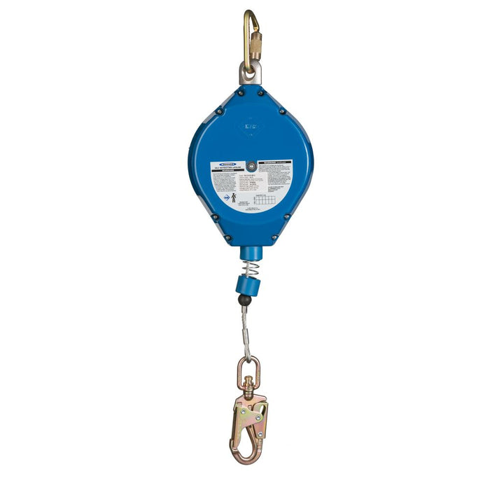 Werner R213030 AutoCoil 2 30' Cable Self-Retracting Lifeline, Alum. Housing