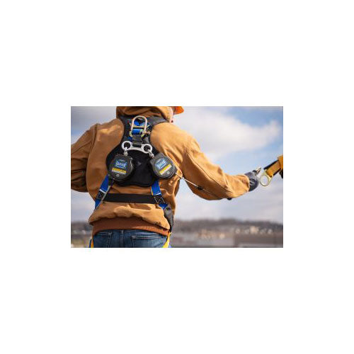 Werner R410008LE-R 8' Bantam Leading Edge Self Retracting Lifeline w Rebar Hook