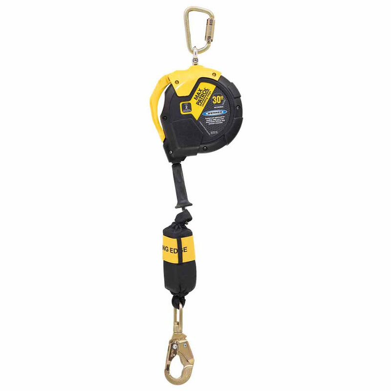 Werner R410030LE 30' Max Patrol Self-Retracting Lifeline, Leading Edge