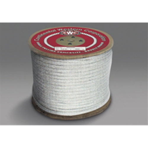 Rope 348124 Double Braid Polyester Pulling Rope with Eye, 7/8", 600'